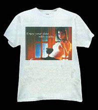 Promotional T-shirts.