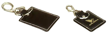 Leather Keyfob, Wholesale Leather Keyfob from India
