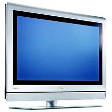 Widescreen flat TV 