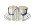Tray Cum Glass Set, Wholesale Tray Cum Glass Set from India