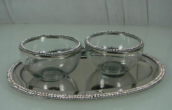 Oval tray bowls