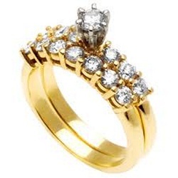 Diamond Studded Gold Ring, Wholesale Diamond Studded Gold Ring from India