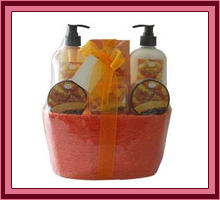Mango Papaya Body Cream Set