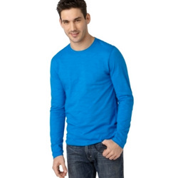 Mens Full Sleeves Round Neck T-Shirts, Wholesale Mens Full Sleeves Round Neck T-Shirts from India