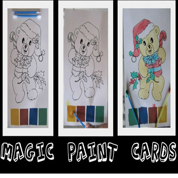 Magic Paint Cards