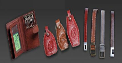 Gold Filled Leather Works - Indian manufacturer and exporter