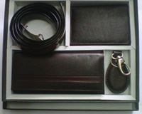 Leather Gift Set