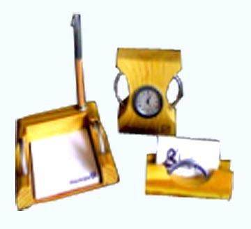Wooden Desk Set, Wholesale Wooden Desk Set from India