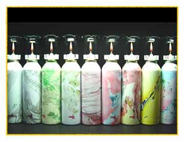 Hand Painted Candles