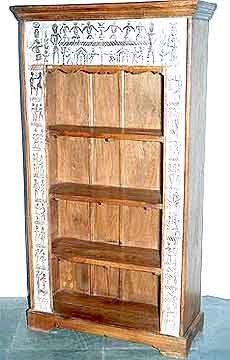 Tall Bookcase - Wooden 