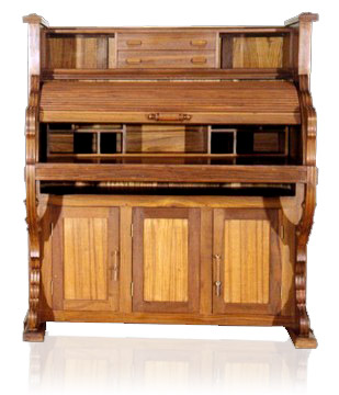 T.w. Roll Top Desk, Wholesale T.w. Roll Top Desk from India